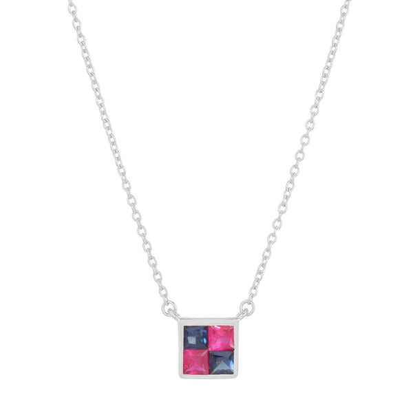 picture of new york necklace (white)