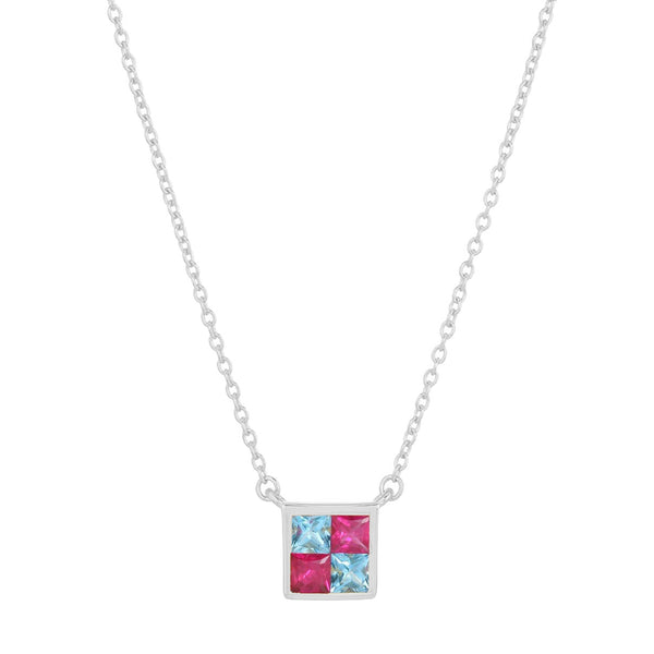 picture of cold hearted necklace (white)
