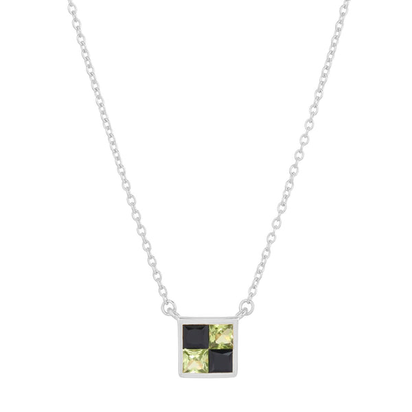 picture of double agent necklace (white)