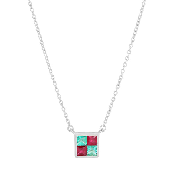 picture of stop and go necklace (white)