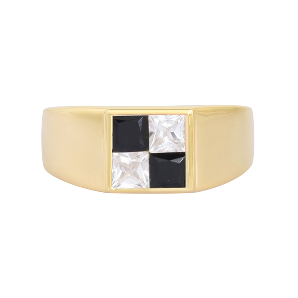 picture of domino ring (yellow)