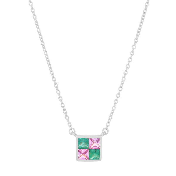 picture of cosmic dancer necklace (white)